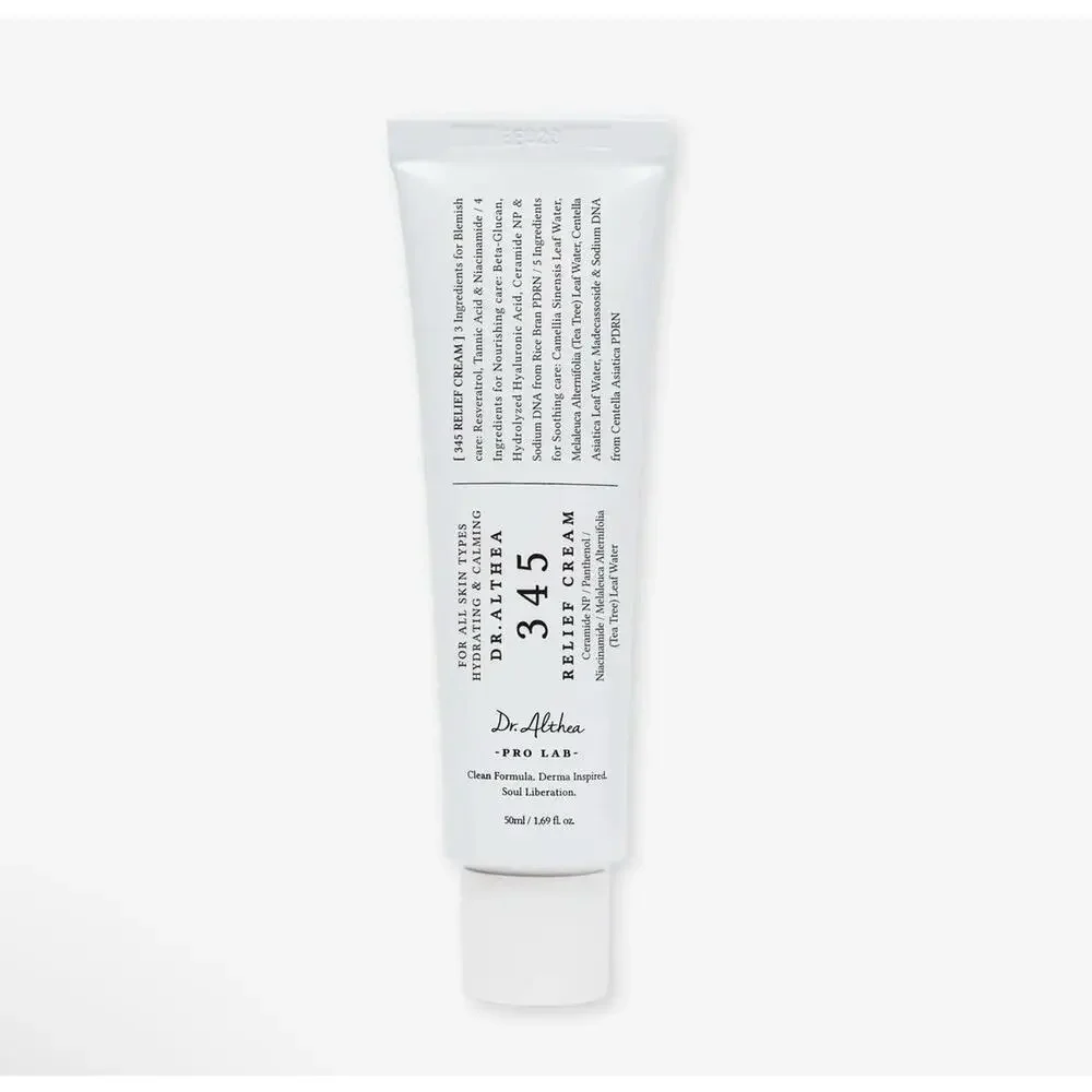Dr. Althea 345 Relief Cream Vegan All Skin Types 50ml 1.69 fl oz